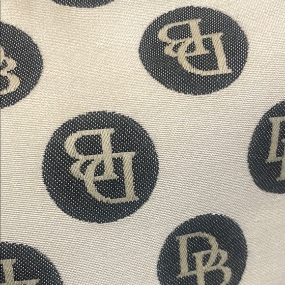 Dooney & Bourke Beige Logo Hobo Bag - Picture 4 of 10